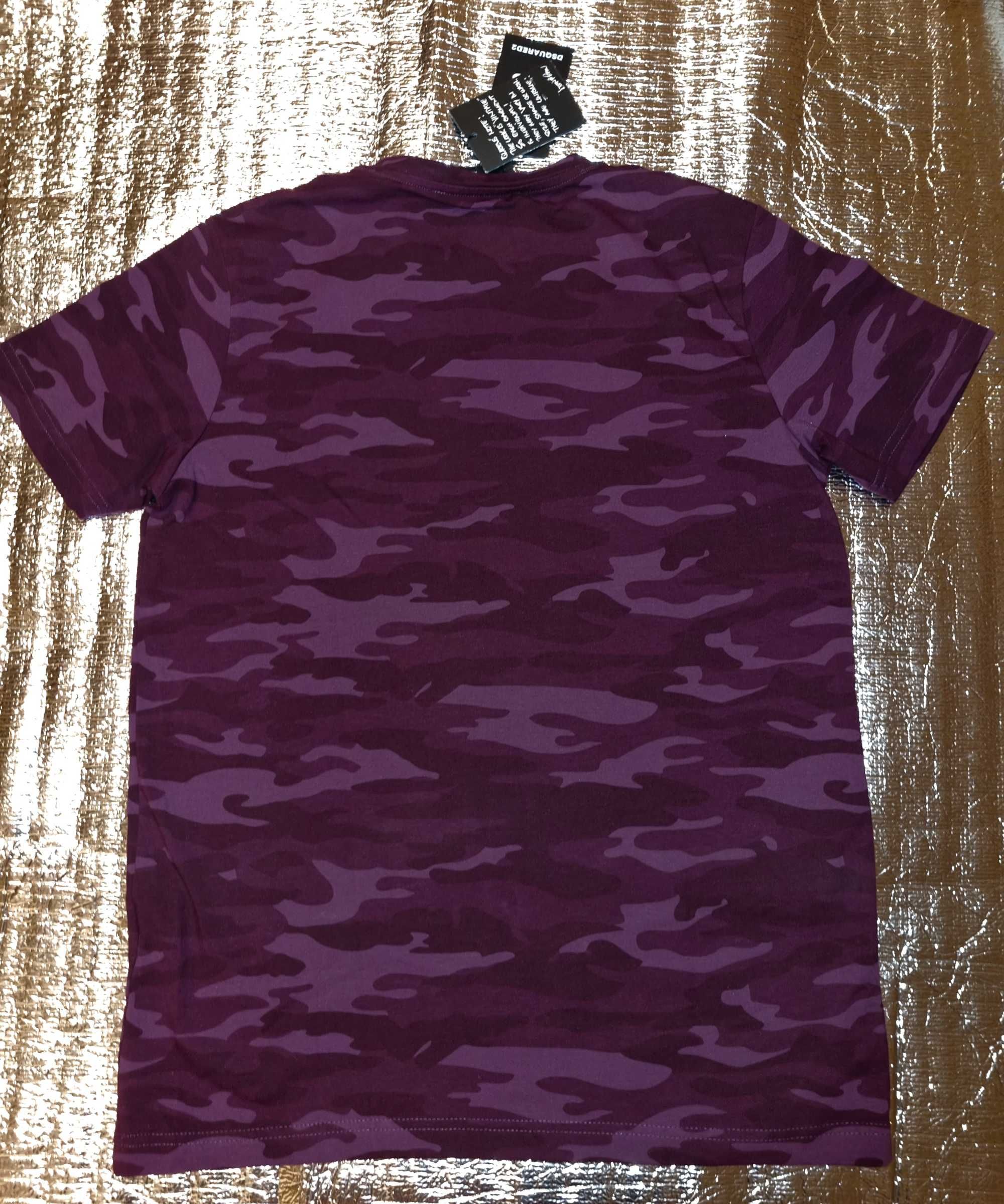 Nowa koszulka T-shirt DSQUARED D2 Canada MORO OKAZJA PREZENT M