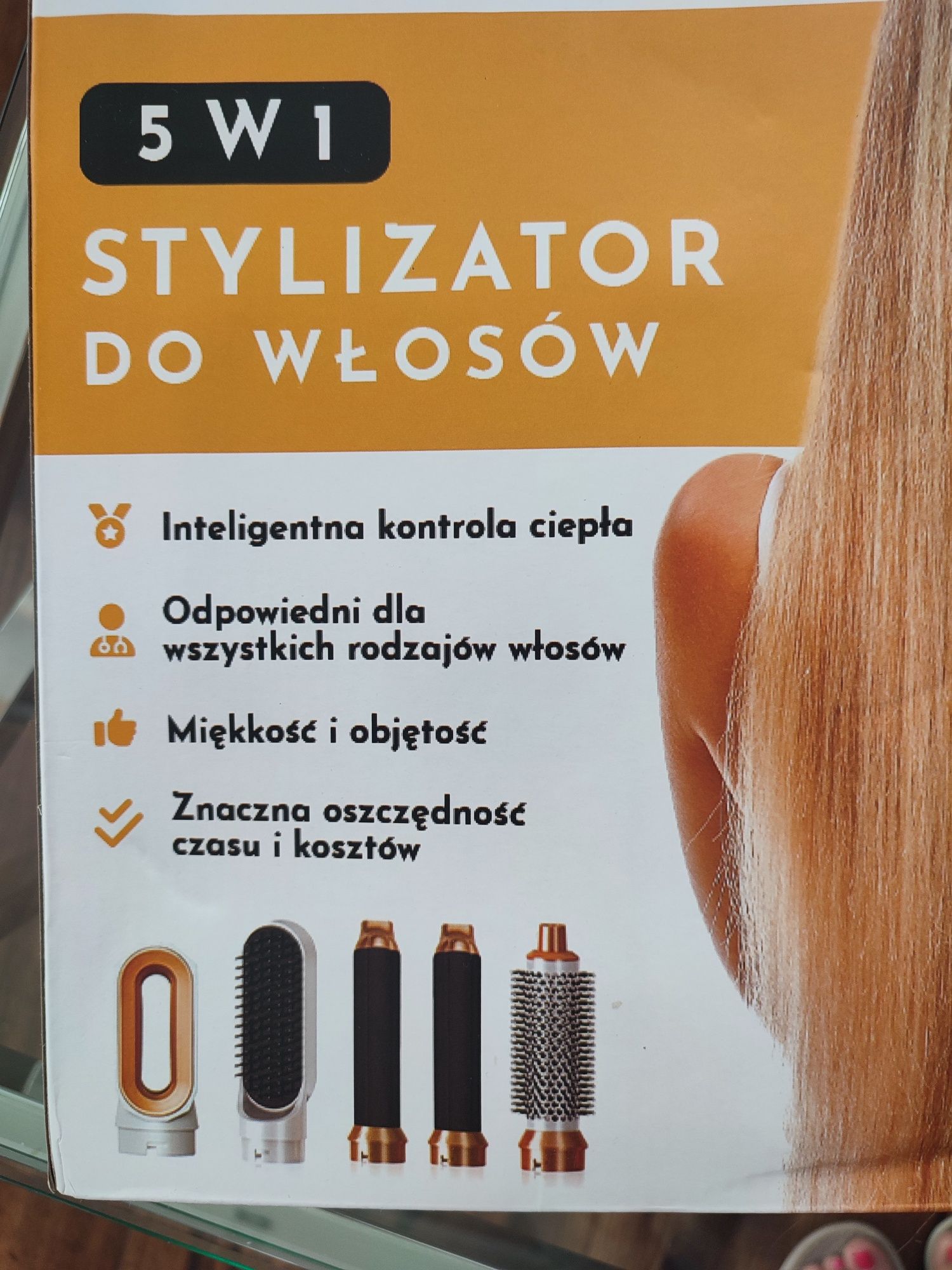 Nowa suszarka do włosów 5 w jednym kręcenie loków stylizator do włosów
