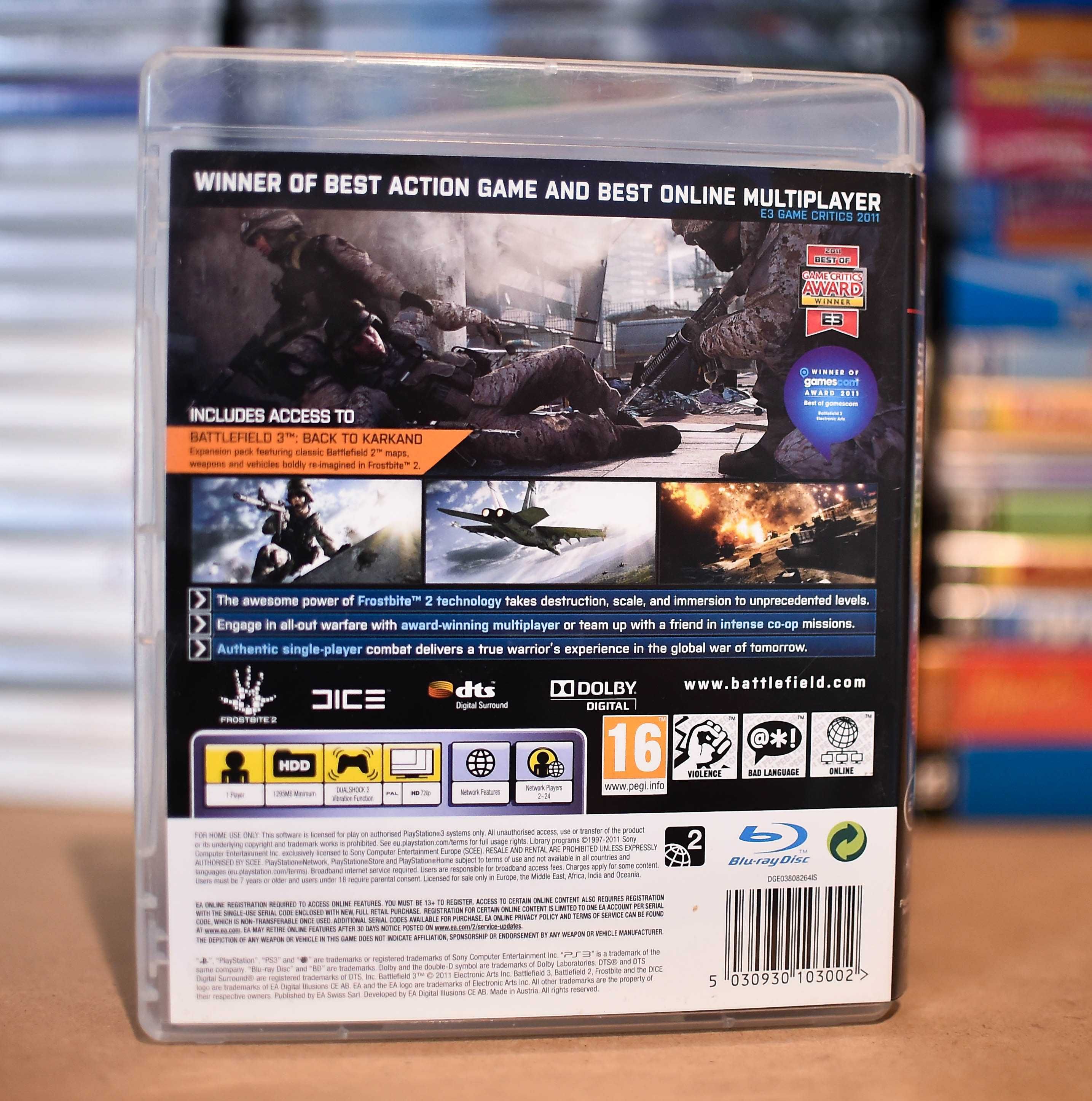 PS3 # Battlefield 3 Limited Edition