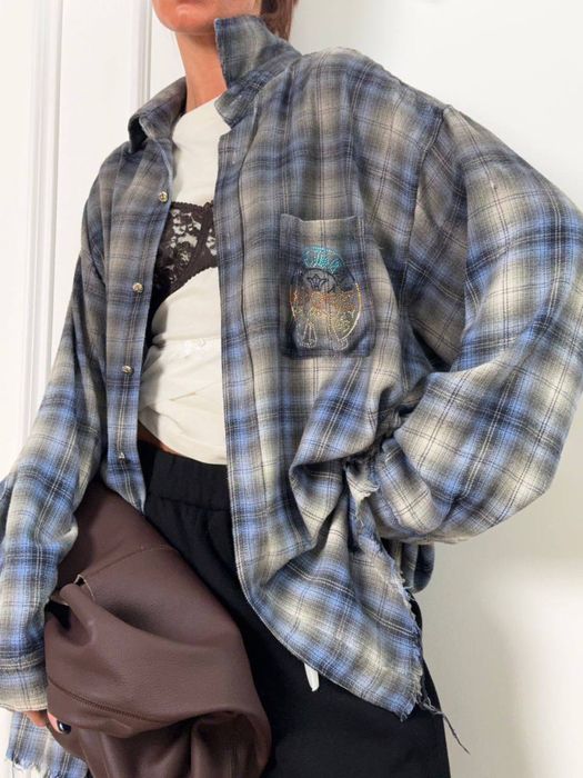 Сорочка жіноча бренд в клітину