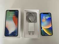 iPhone X srebrny 64GB stan idealny