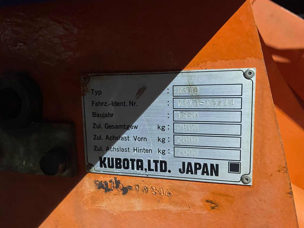 Ładowarka Kubota R310