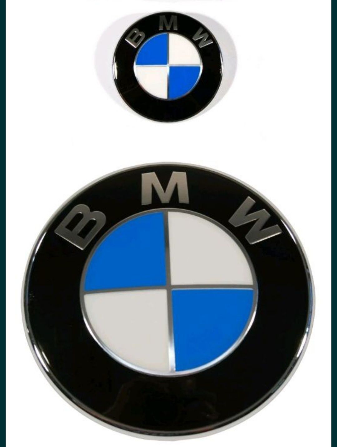 Emblema Simbolo Logotipo 82mm BMW