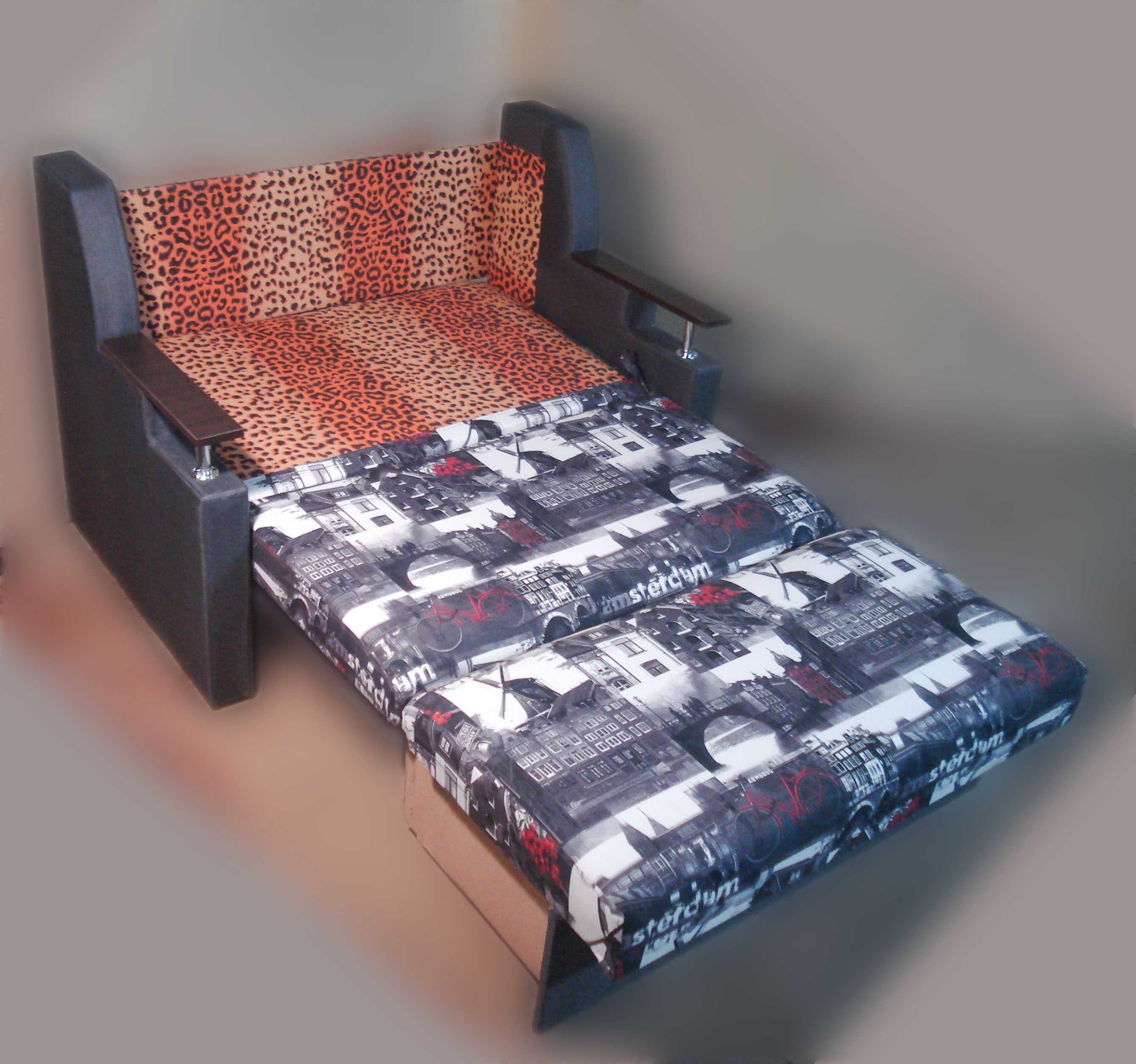 Диван кровать Марта (Амстердам) 110см Детский диван с нишей для белья