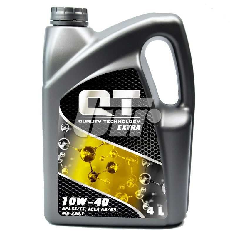 Моторна олива QT-Oil Extra 10W-40 SJ/CF, 4л