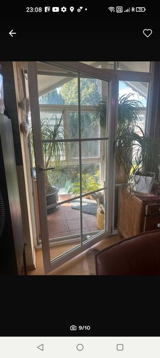 Okna duże + drzwi balkonowe