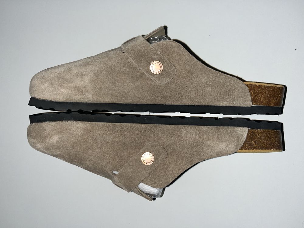 Birkenstock Boston Taupe (Tamanho 41) – Novas