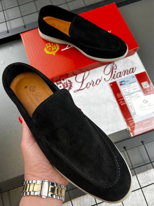 Лофери Loro Piana чоловічі замшеві лофери лоро піана чоловічі замшеві