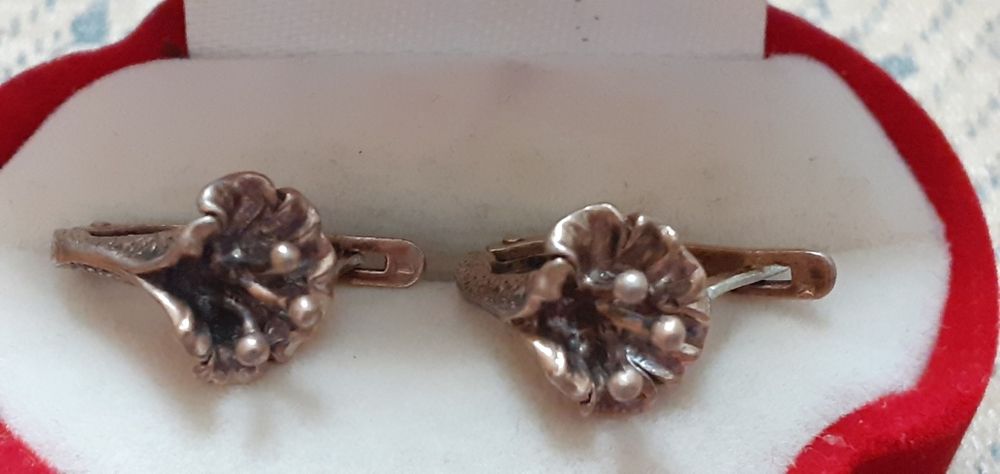 Заколки для волос серьги комплект серьги и кольцо