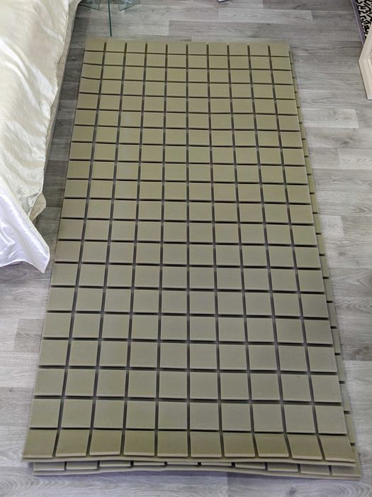 Акустичний поролон Ecosound Tetras Grey 100x200см 30мм сірий
