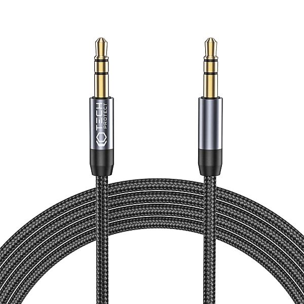 Tech-Protect Ultraboost Aux Mini Jack 3.5Mm Cable 150Cm Black