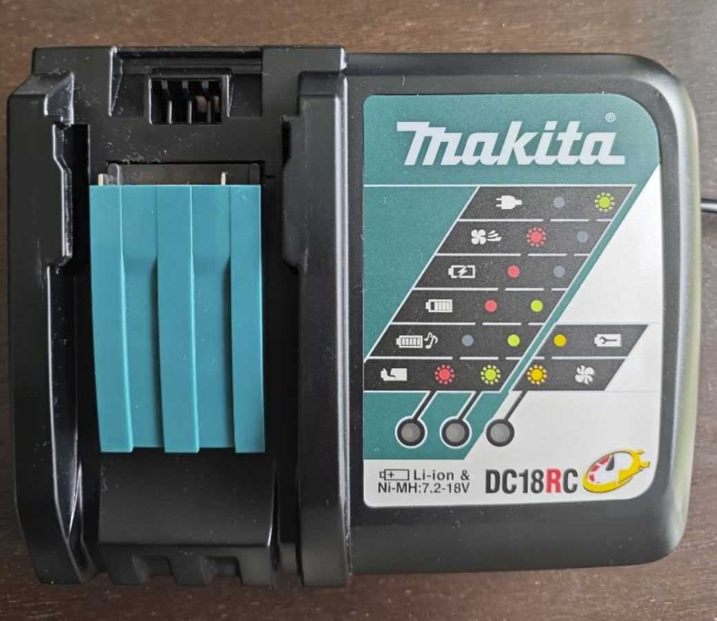 MAKITA DC18RC Ładowarka 18V do 3,0 4,0 5,0 6,0 Ah