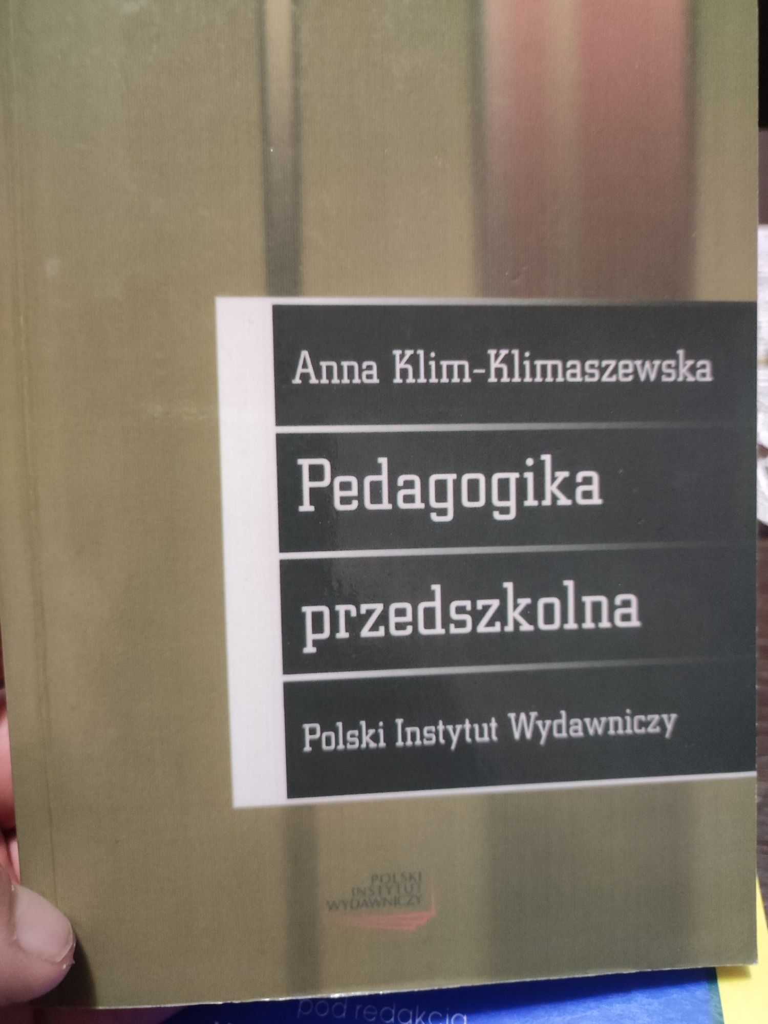 Anna Klim Klimaszewska Pedagogika Przedszkolna