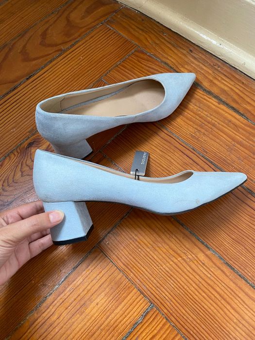 Sapatos azuis Parfois NOVOS C/ ETIQUETA (Tam 38)