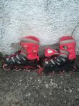 Patins em linha usados, adquiridos na Sportzone n. 37-40