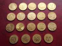 Monety 2 zł GN 2005r okolicznościowe-19szt (komplet,mennicze)