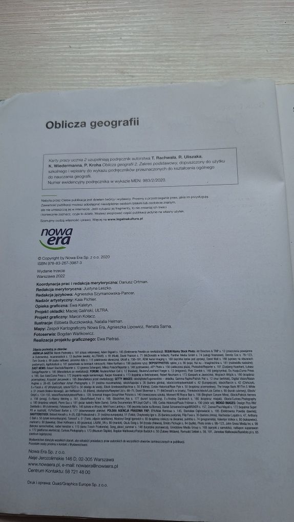 Oblicza geografii 2 - podręcznik i karty pracy