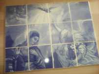 Painel em azulejo