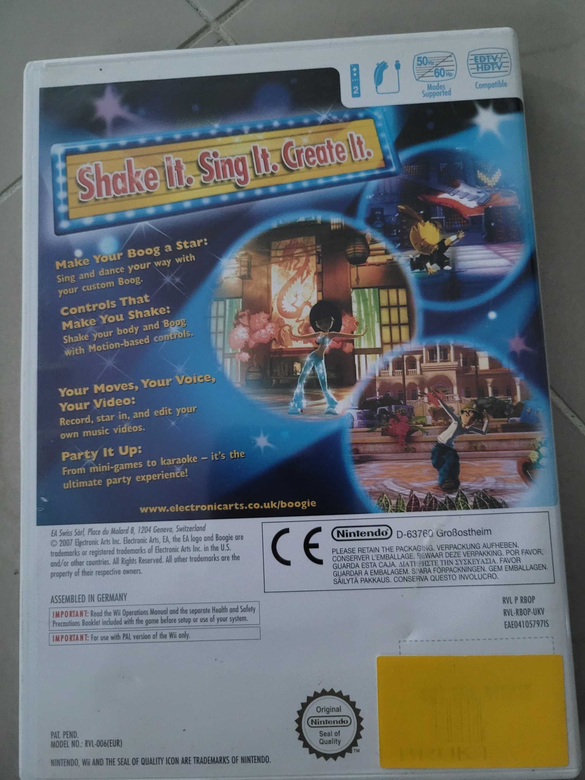 Gra wii boogie Nintendo