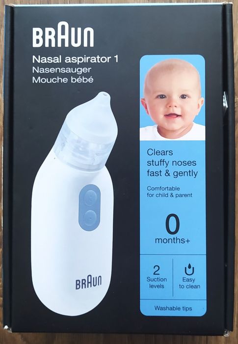 Braun - aspirator elektrycznych do nosa