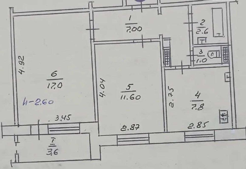 Продаж 2-кімнатної квартири пр-п. Свободи (біля Амбару)