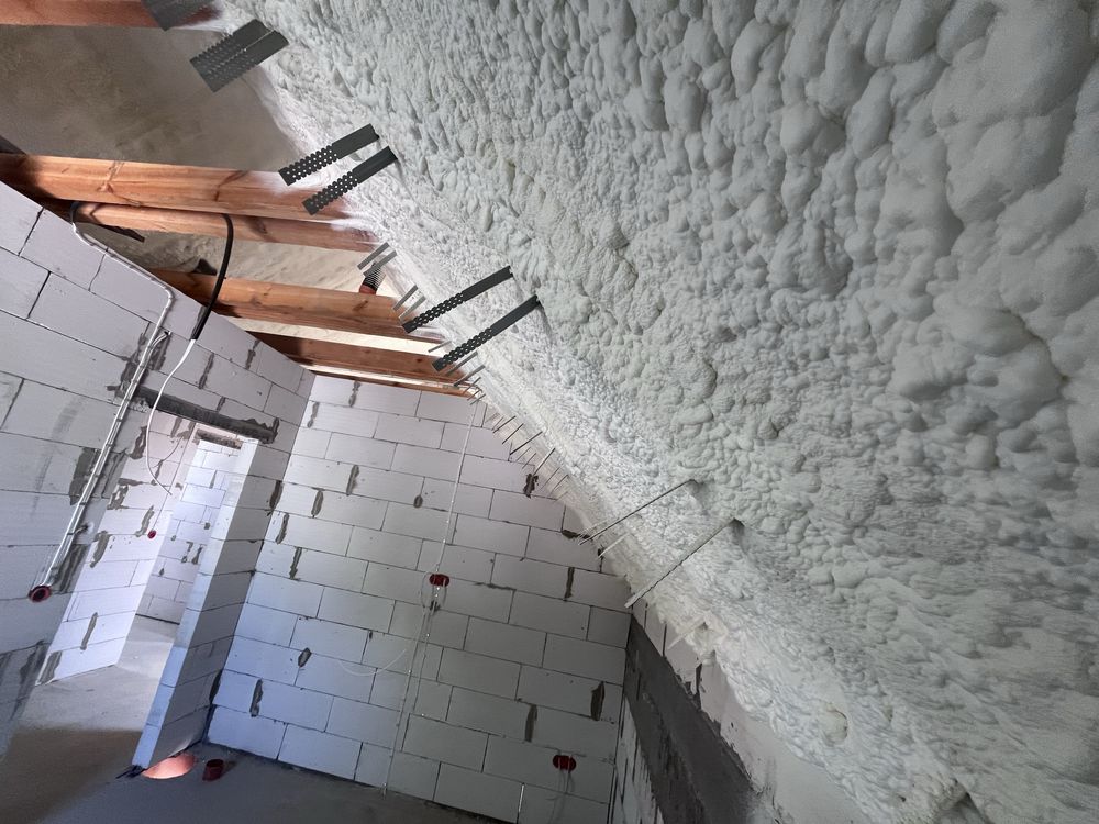 Ocieplenie poddasza piana pur izolacja piana pur piana pur
