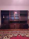 Móvel estante TV com vitrine para sala / escritório