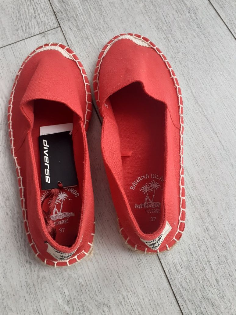 Espadryle baletki diverse