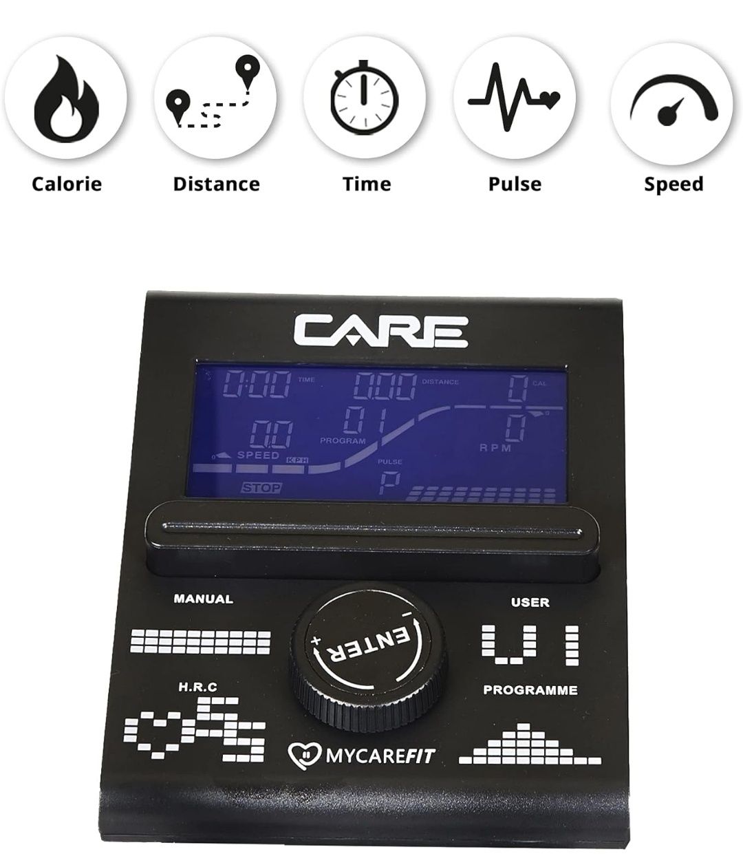 CARE FITNESS - Orbitrek CE-685 - Orbitrek z 24 programami treningowymi