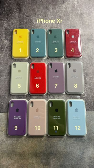 Full Чехол Silicone Case iPhone X Xr Xs Max Чохол Айфон