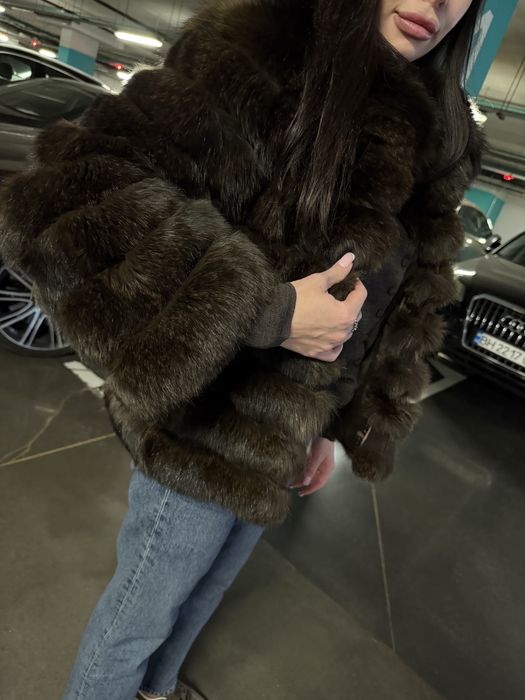 Продам шубу з хутра куниці під соболь