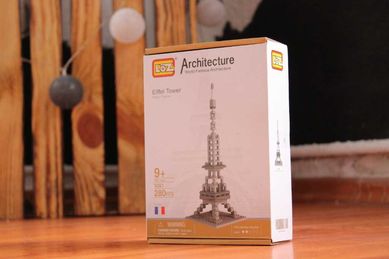 Klocki LOZ Architecture Eiffel Tower Paris France