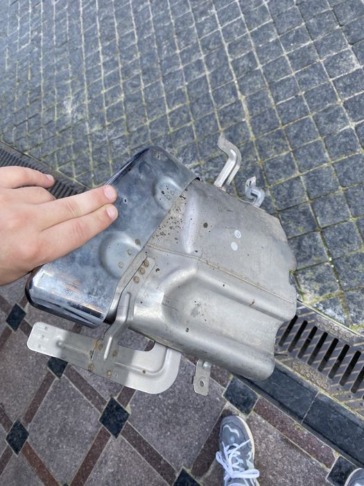 Накладка бампер задній volvo v90