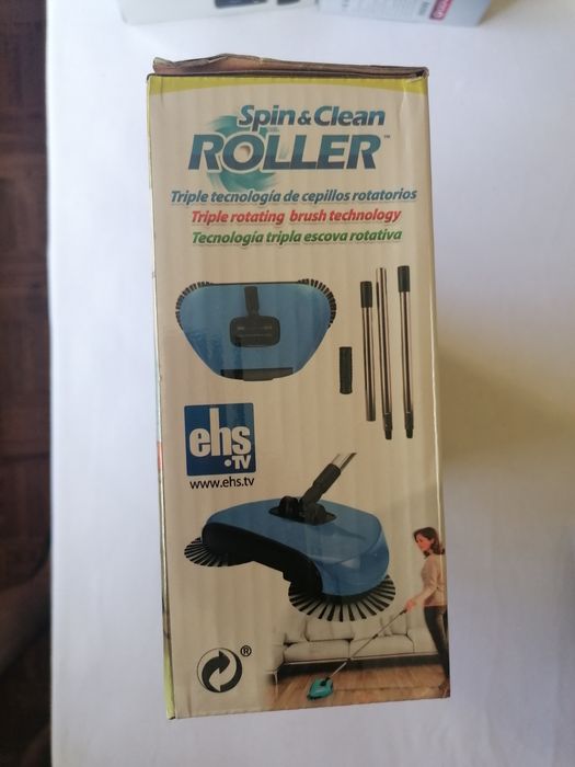 Vassoura Spin and Clean Roller