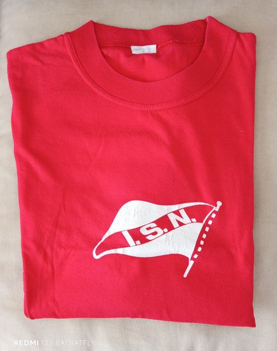 T-Shirt com publicidade original dos Cafés Delta