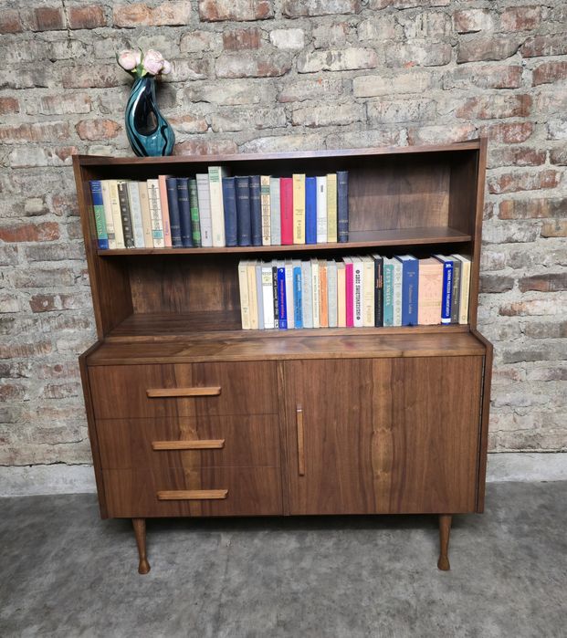 Biblioteczka/Regalik vintage prl po renowacji