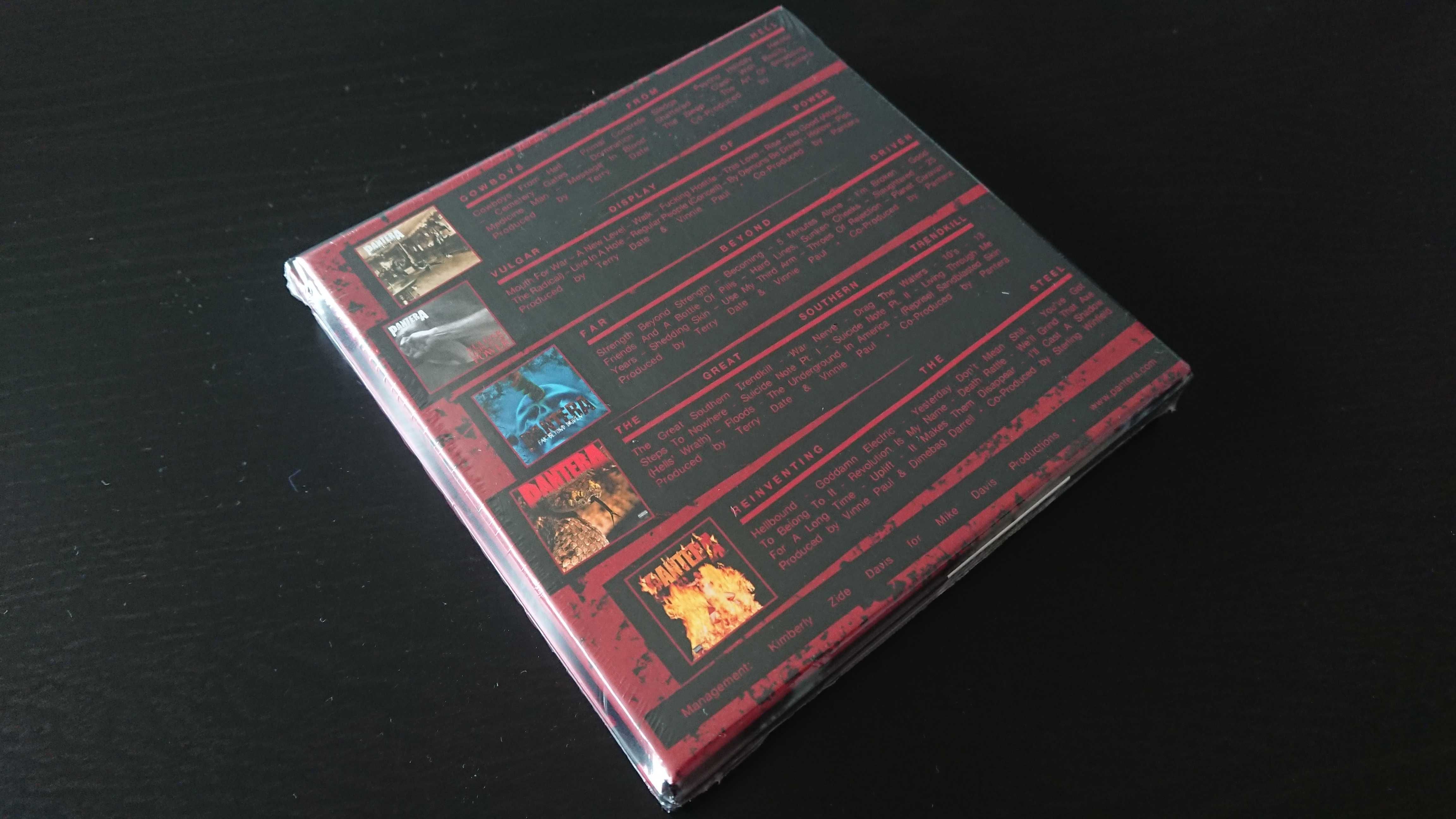 PANTERA 5CD BOX Complete Studio Albums 1990/2000 *NOWY* Folia + "Piss"