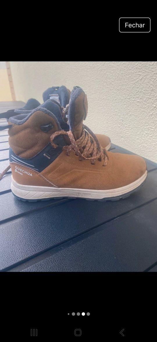 Botas de caminhada da quechua