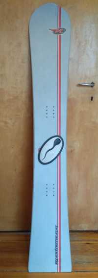 Deska snowboardowa twarda 155