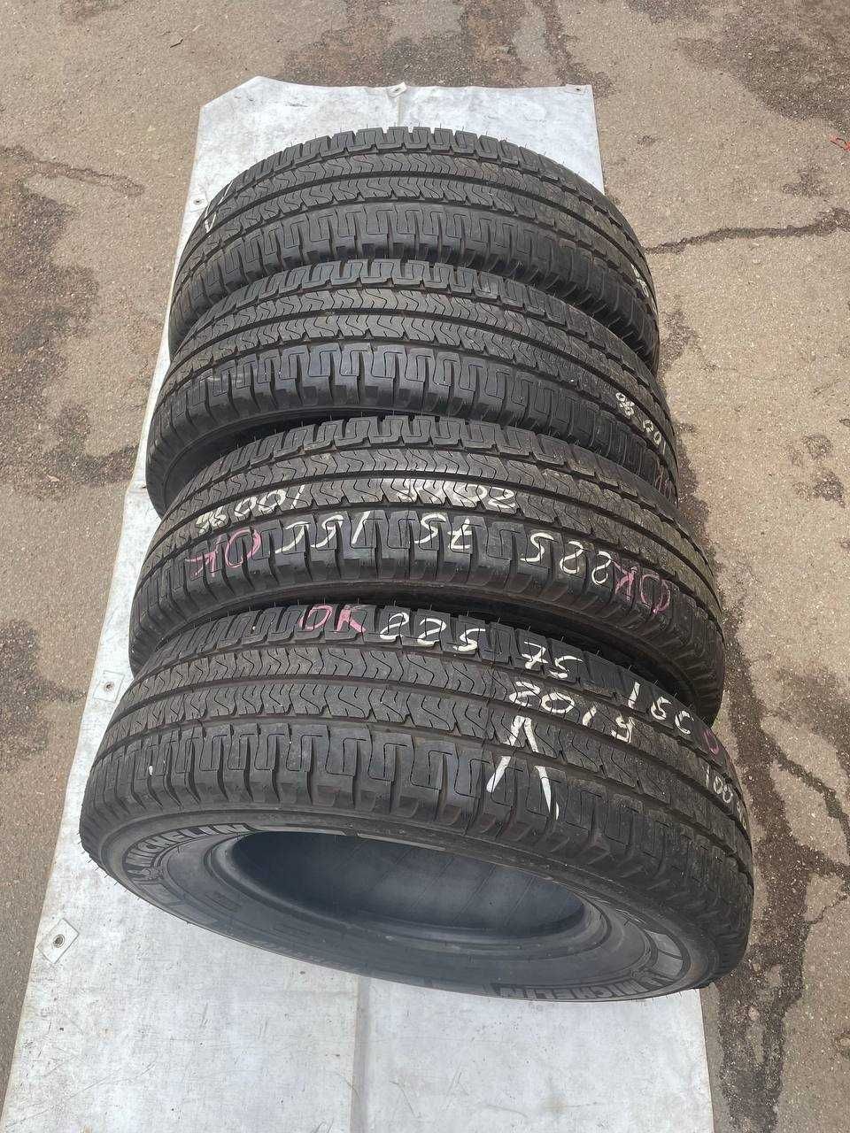 225/75 r16cp Гума шини гарний стан Michelin, мишелин Camping підсилені