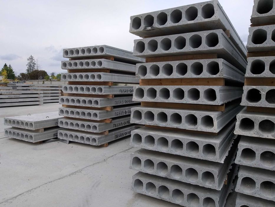 Залізобетонні плити перекриття.Безкоштовна доставка по області