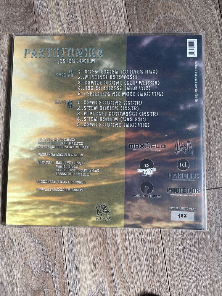 Płyta winylowa paktofonika