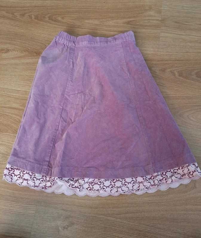 fioletowa spódnica na gumce krótka spódniczka fairycore y2k vintage