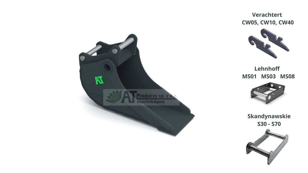 Łyżka kablowa 250/60litrów S30/S40, Verachtert CW05, Lehnhoff MS01, VOLVO - PRODUCENT