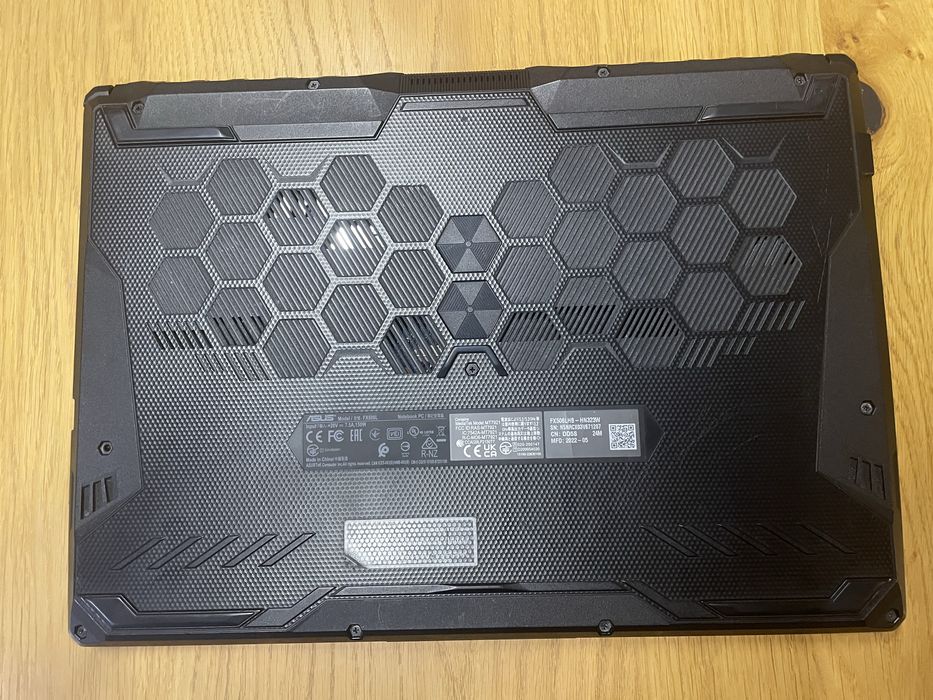 laptop gamingowy asus tuf gaming f15 gtx 1650
