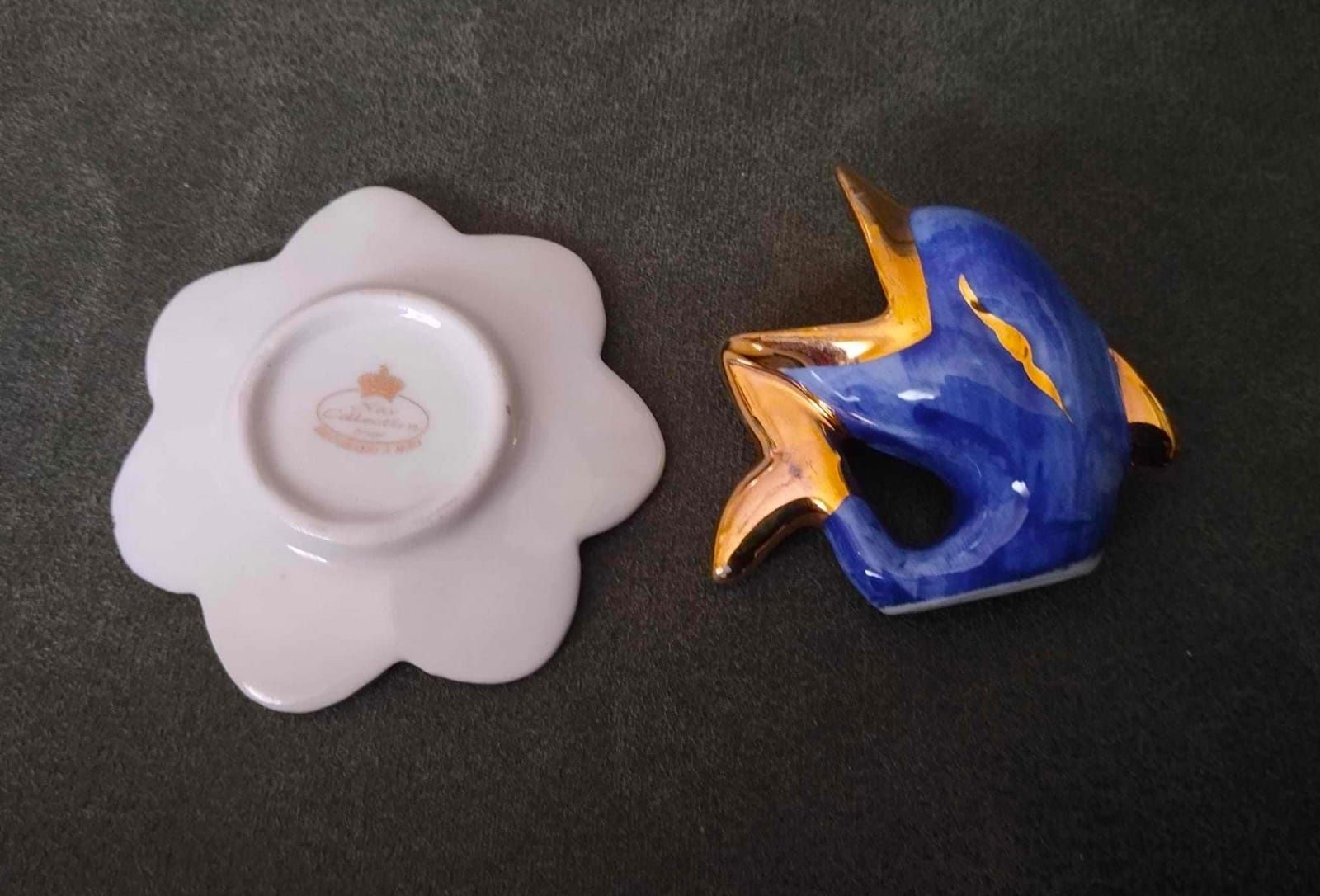 Chávena Miniatura Porcelana em forma de Peixe Marca Nav Collection