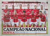 Póster Campeão Nacional Benfica -  Época 2018/2019