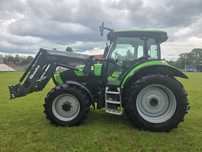 Deutz-Fahr agrotron K120 z pneumatyką i ładowaczem czołowym