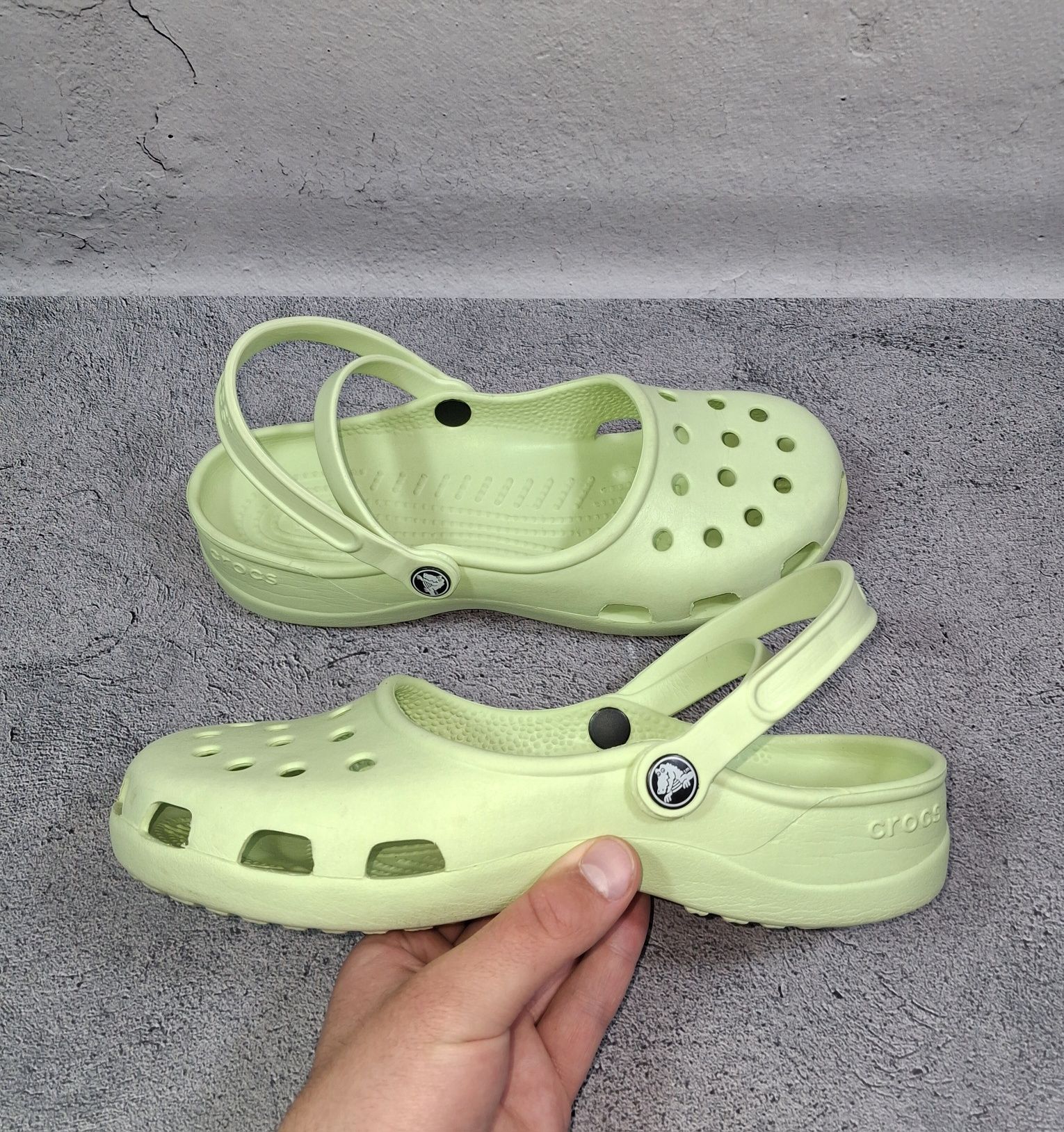 Женские шлепанцы Crocs Slingback 41 размер тапки сланцы