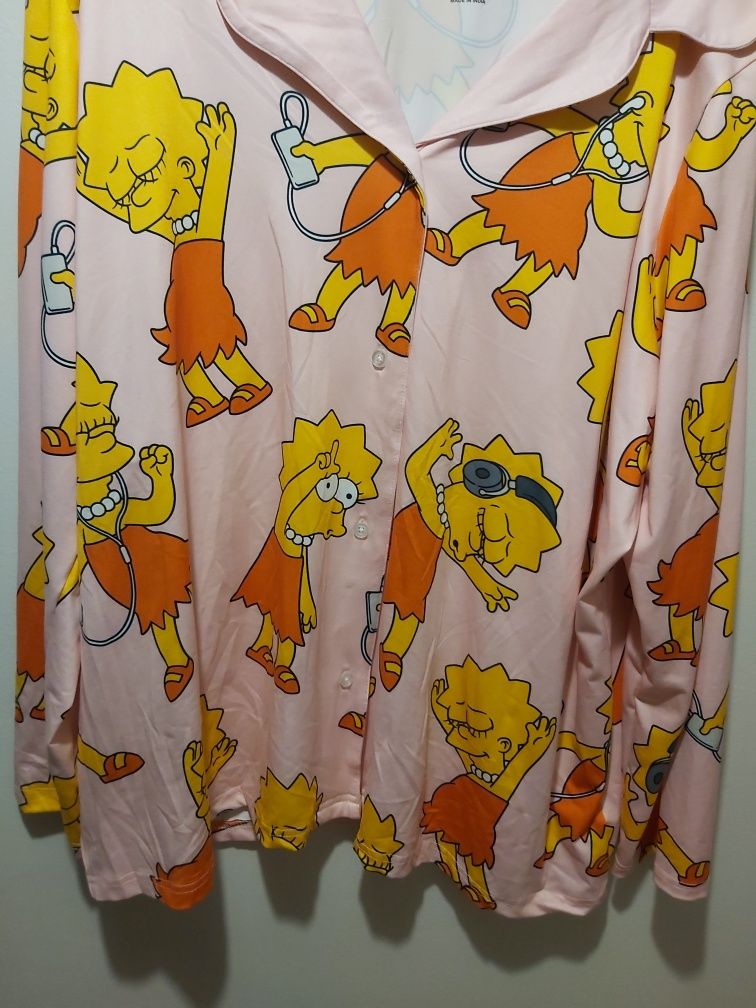 Piżama damska, Piżama Simpsons XL